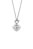 Karen Walker - Runaway Heart Necklace Silver