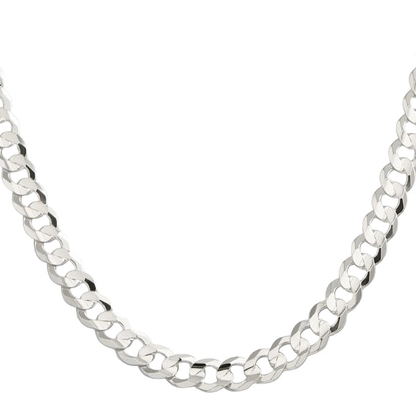 Brent Weatherall - Sterling Silver Hammered Curb Chain Light Weight 60cm