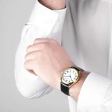 Sekonda - Evan White Dial Gold Case