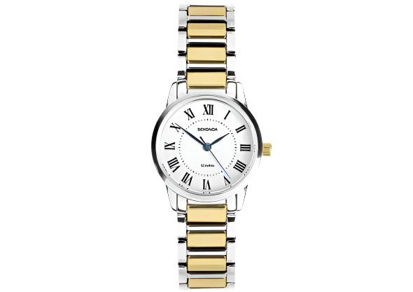 Sekonda - Beaumont White Dial Black 28mm Watch
