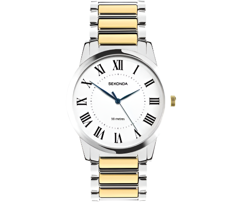 Sekonda - Beaumont White Dial Two Tone