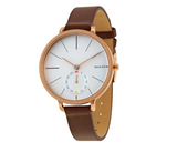 Skagen - Brown & Rose Gold Watch