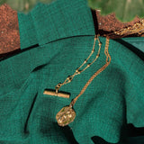 Daisy London - T Bar Bobble Chain Necklace