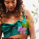 Daisy London - T Bar Bobble Chain Necklace