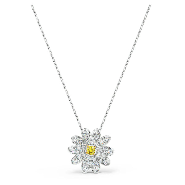 Swarovski Jewellery - Eternal Flower Rhodium Plated Crystal Pendant