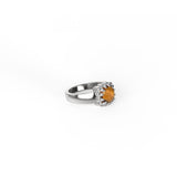 Stolen Girlfriends Club - Baby Claw Ring Citrine