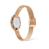 Daniel Wellington - Juliette Braided Mesh White Sunray Rose Gold