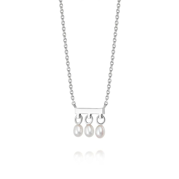 Daisy London - Treasures Seed Pearl Trio Necklace