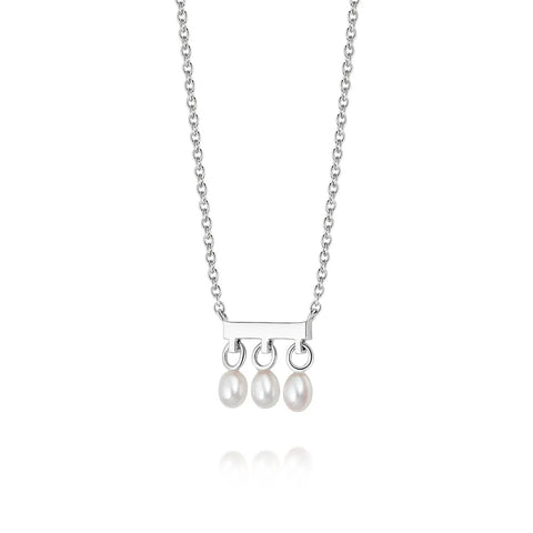 Daisy London - Treasures Seed Pearl Trio Necklace