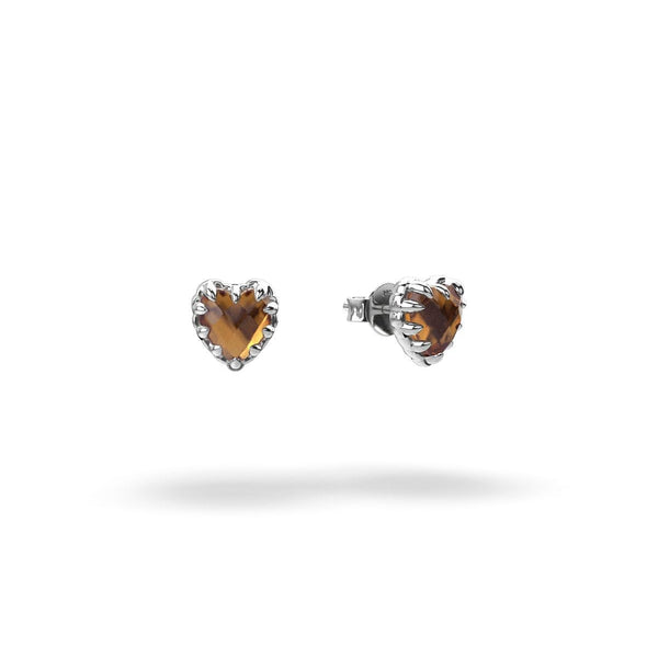 Stolen Girlfriends Club - Love Claw Earrings Citrine