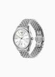 Emporio Armani - Three-Hand Date Stainless Steel Watch