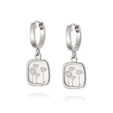 Daisy London - Wild Daisies Drop Earrings Silver
