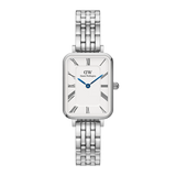 Daniel Wellington - Quadro Roman Numerals 5 Link Silver Watch