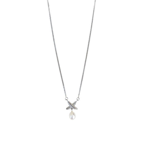 Boh Runga - Feather Kisses Pearl Pendant