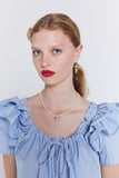 Karen Walker - Mini Girl With Pearls Necklace