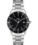 Daniel Wellington - Index Bezel Full Black & Silver