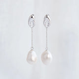 Nick Von K - Crab Claw Pearl Earrings