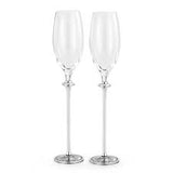 Royal Selangor Pewter - Champagne Flute Marine Pair of 2