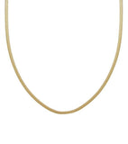 Edblad - Chain Herringbone - 45cm - Gold Plated