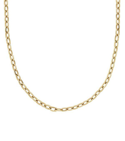 Edblad - Chain Linked Medium 50 cm - Gold Plated