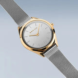 Bering - Ultra Slim Polished Gold Watch