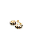 Stolen Girlfriends Club - Halo Cluster Earrings Gold Plated