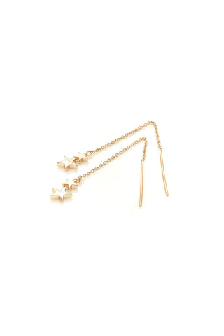 Stolen Girlfriends Club - Falling Stolen Star Earrings Gold Plated