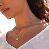 Najo - Dew Drop Necklace Gold Plated