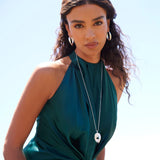 Najo - Awaken Oval Silver Earrings