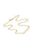 Stolen Girlfriends Club - Plank Necklace Gold Plated