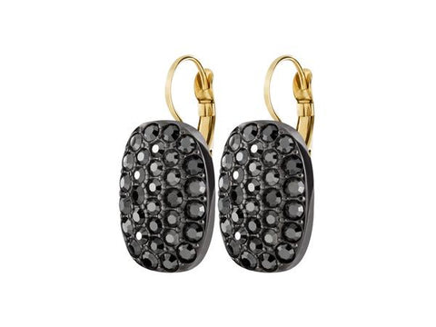 Dyrberg/Kern Jasmine GM Hematite Earrings