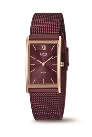 Boccia - Titanium Rose Gold Plated Watch