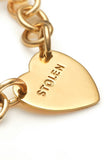 Stolen Girlfriends Club - Cold Heart Bracelet Gold Plated