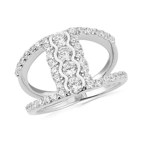 Waterford CZ Set Ring Medium - WR152