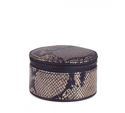 Markberg Lova Jewellery Box, Large, Metallic Snake