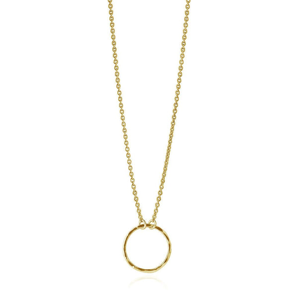 Boh Runga - Gold Plate Lil Perfect Circle Pendant