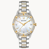 Bulova - Classic Women's Mother of Pearl + Diamond Watch