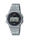 Casio - Vintage Digital Round Silver Watch