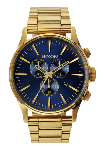 Nixon - Sentry Chrono Watch Gold/Blue