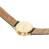 Mondaine - Classic Forest Green Textile 36mm Watch