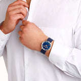 Mondaine - Classic 40mm Deepest Blue Watch