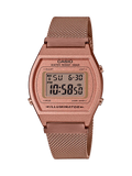 Casio - Vintage Rose Gold Mesh Watch