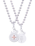 Cross Sterling Silver Declaration Pendant "Faith. Dare To Believe"