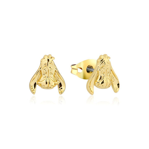 Disney Couture - Eeyore Stud Earrings Gold Plated