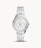 Fossil - Stella Three-Hand Date Stainless Steel Watch