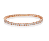 Georgini - Selena 3mm Tennis Bracelet Rose Gold