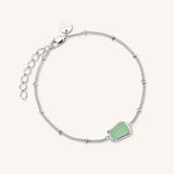 Rosefield Jewellery - Organic Jemstone Silver Bracelet