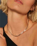 Rosefield - Multi Link Chain Necklace Silver