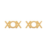 Boh Runga - Lil Hug and Kisses Studs Gold Plated