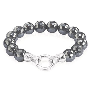 Kagi Midnight Haematite Bracelet - Medium